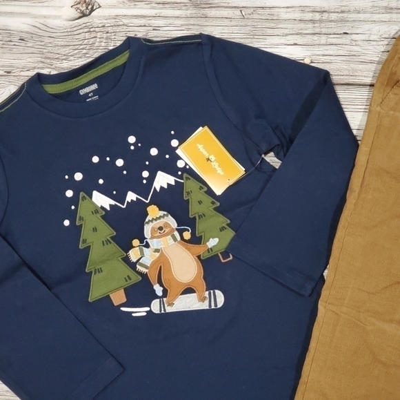 Gymboree Winter Holiday Outfit Christmas Outfit NWT - Picture 5 of 12